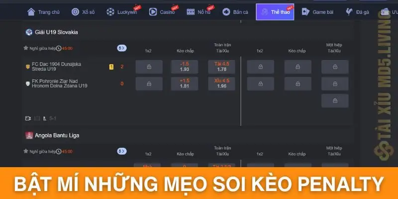 Bật mí những mẹo soi kèo penalty bất bại đến từ các tiền bối